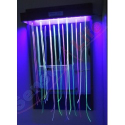 TABLICA LUSTRZANA Z WĘŻAMI UV