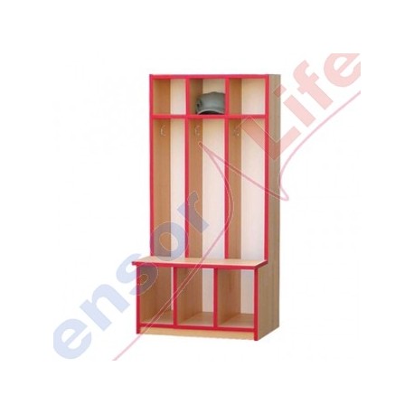 Regał szatniowy standard